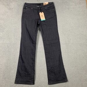 Prana Jada Jeans Women's 8 Gray Denim Bootcut‎ Stretch Organic Cotton NWT $89